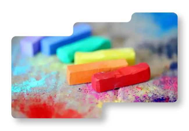 Atelier d'apprentissage du pastel au Studio Esencial à Montréal