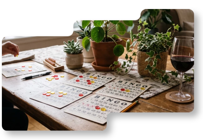 Bingo à Montréal en juillet 2026 - Plante et dégustation au Studio Esencia